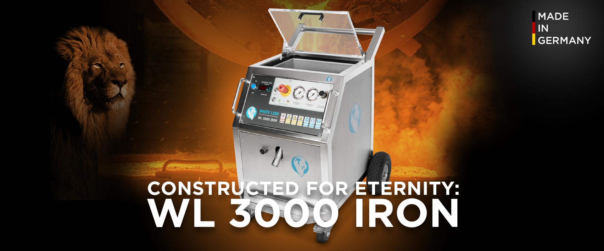 Trockeneisstrahlgerät WL 3000 Iron Startseite