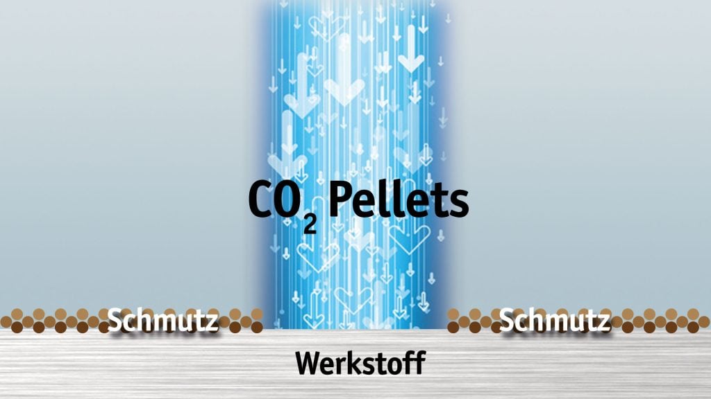 Schritt 2 im Prozess der Trockeneisreinigung