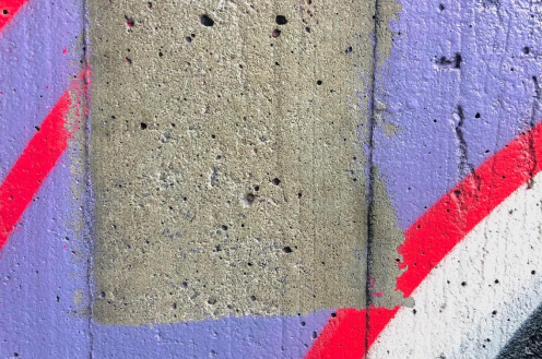 Élimination des graffitis par projection de glace carbonique