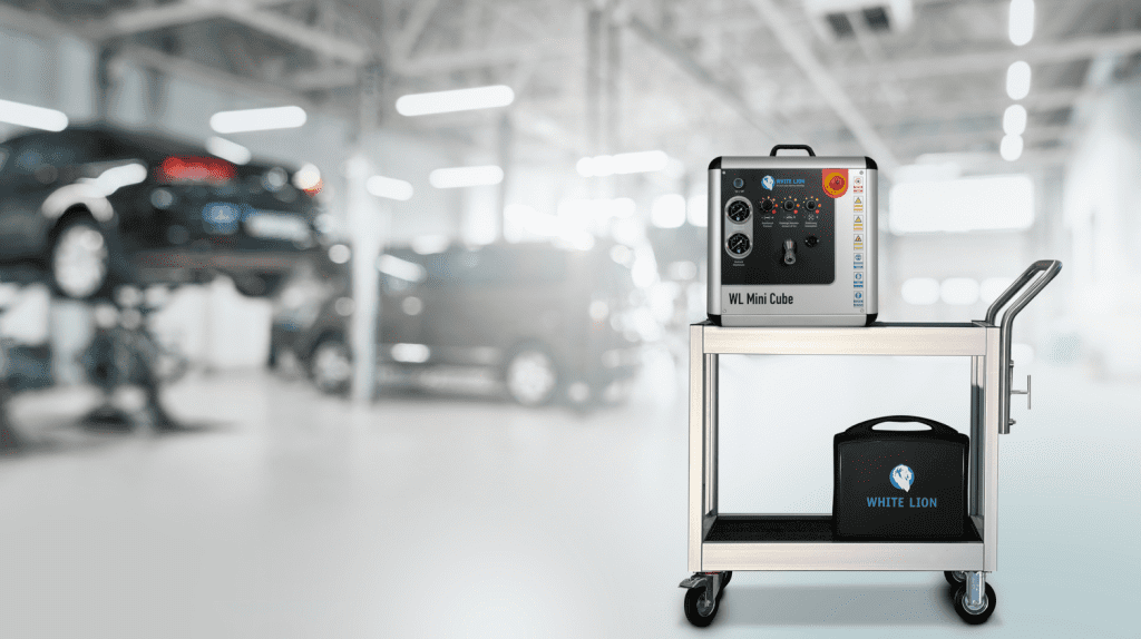 WL Mini Cube trolley - mobile dry ice blasting