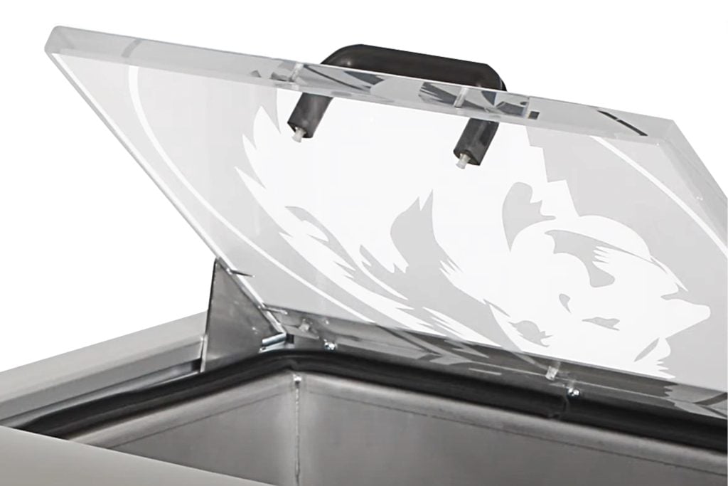 WL 3000 Couvercle en verre professionnel