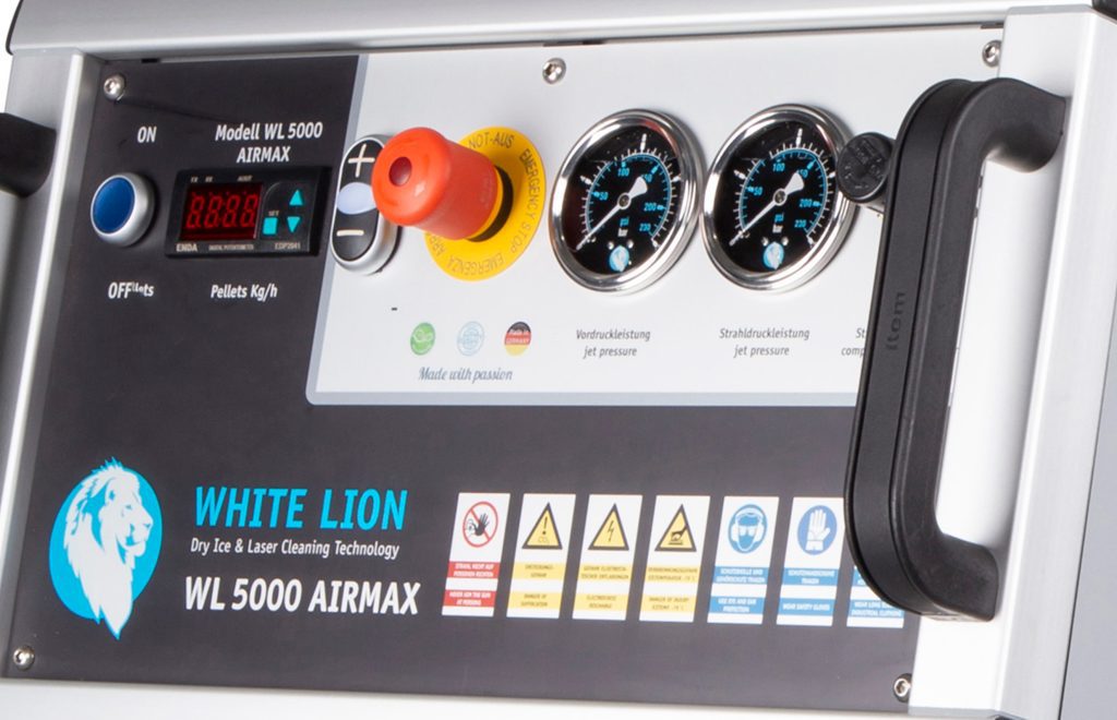 WL 5000 Airmax Panneau de commande