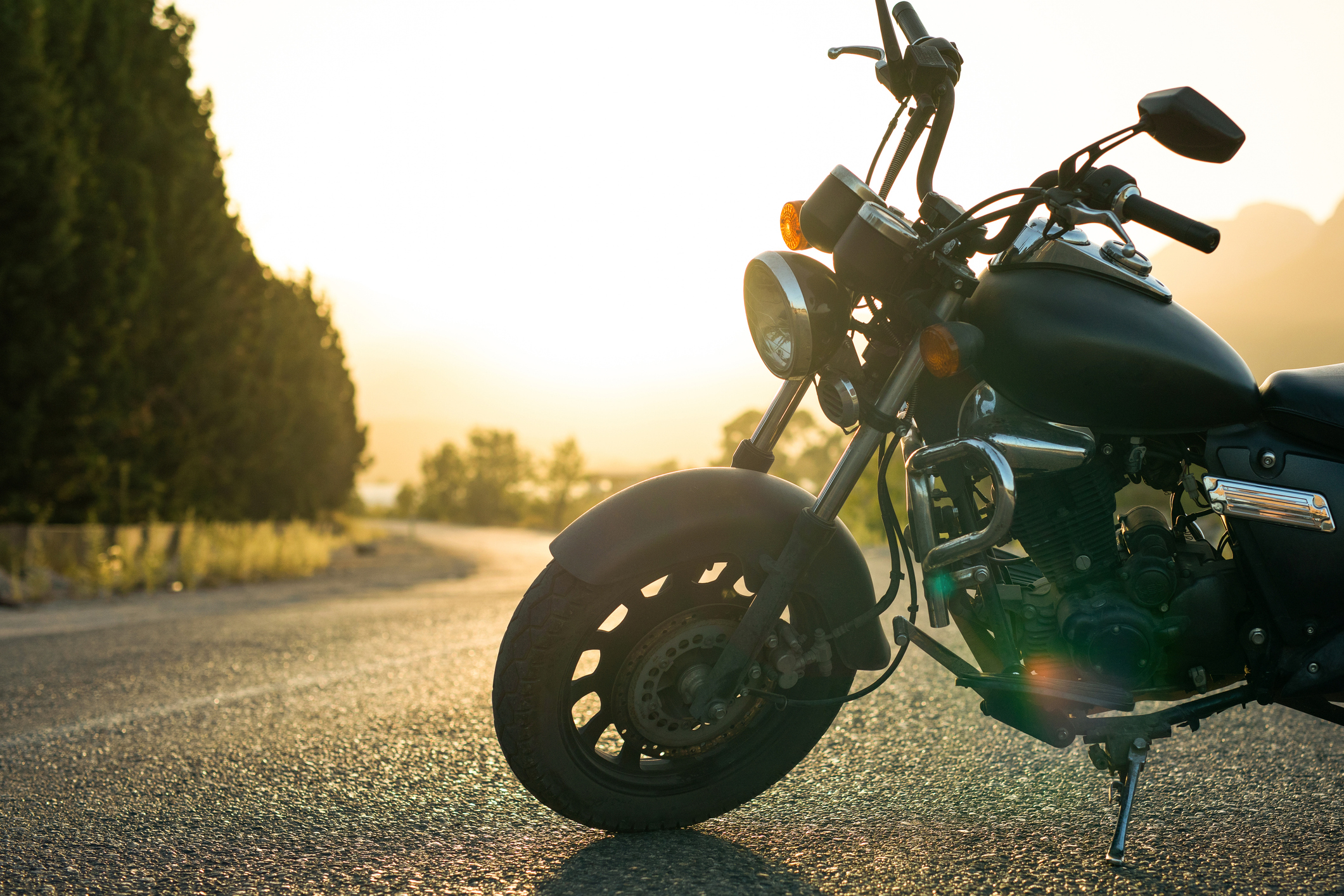 Trockeneisreinigung des Motorrads