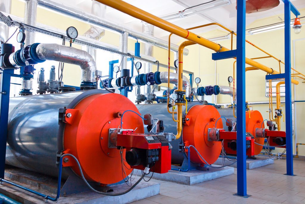 Cleaning industrial boilers with dry ice blasting