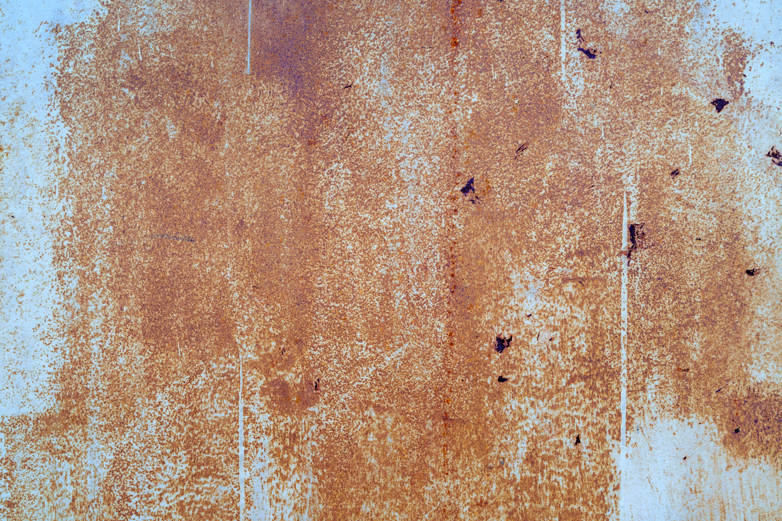 Remove rust spots with the dry ice blasting process